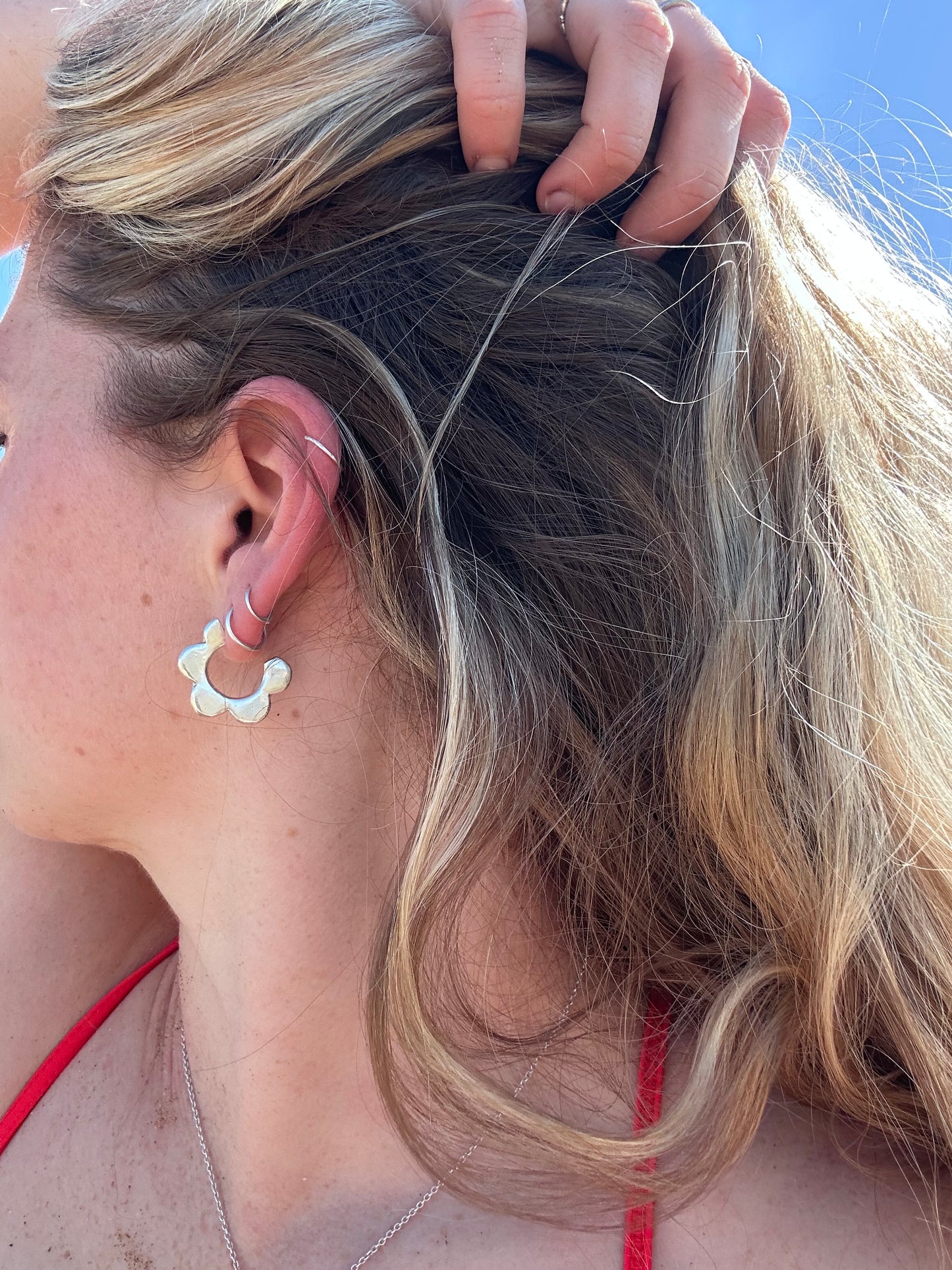 Flower Hoops