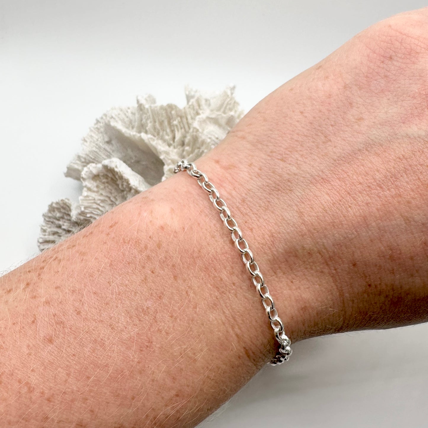 Sterling Silver Chain Bracelet