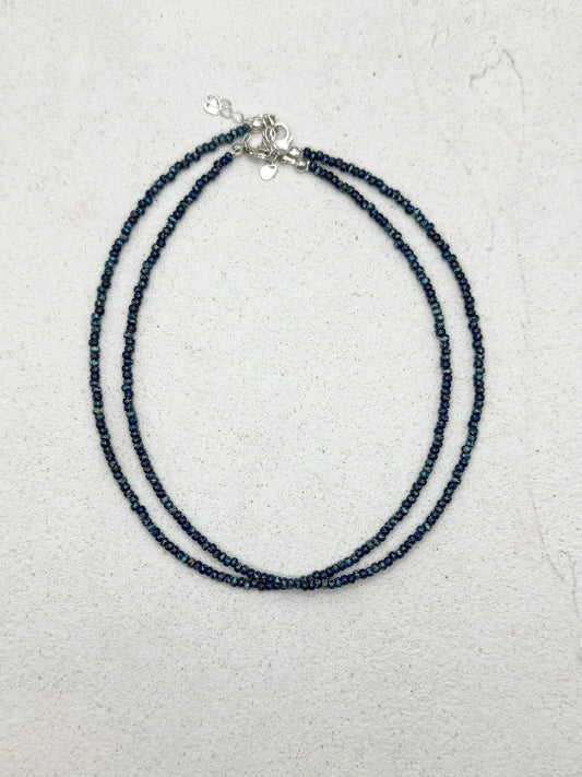Dark Blue Necklace