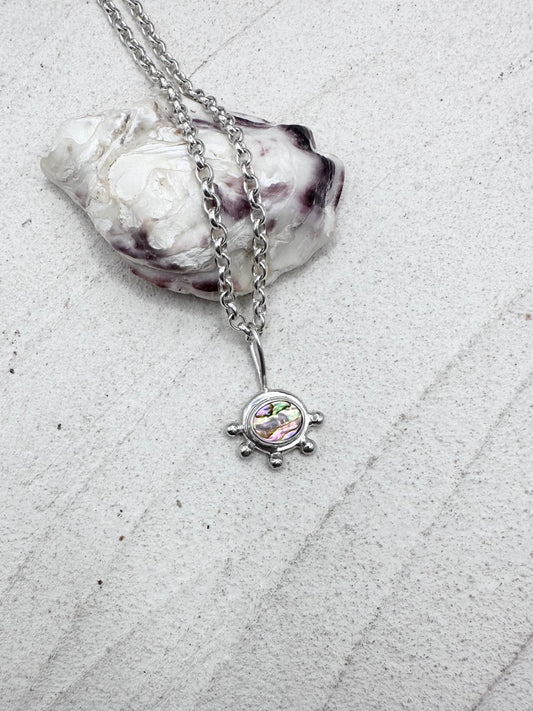 Abalone Sunseeker Pendant Silver