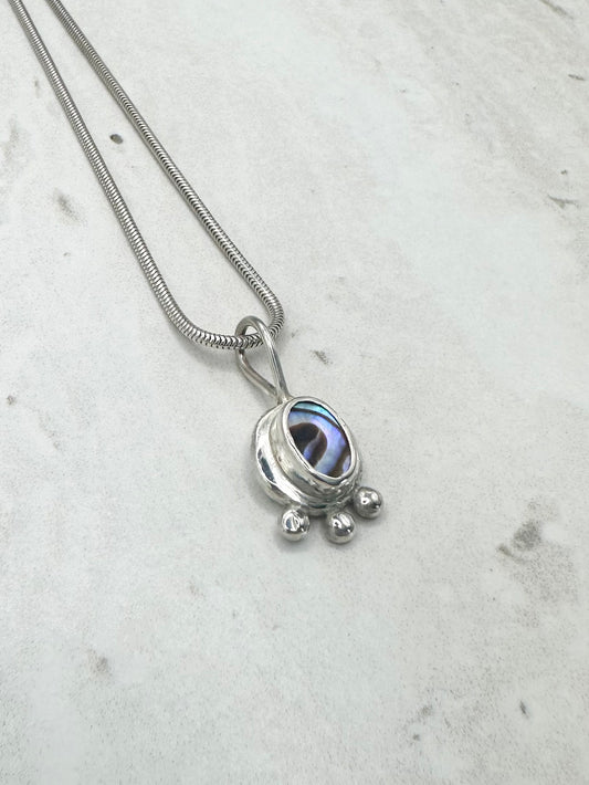 Abalone Sunseeker Pendant Silver
