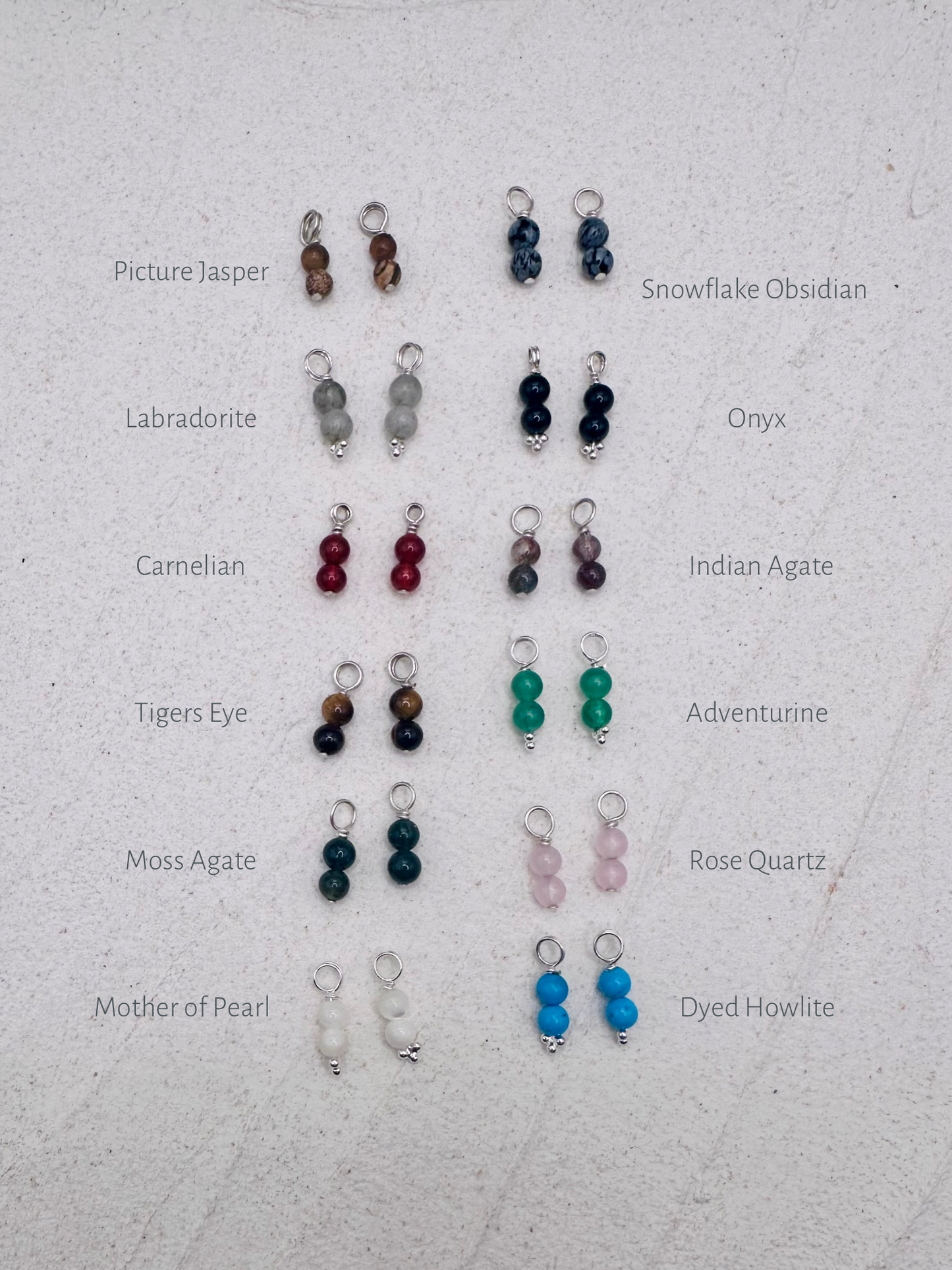 Precious Charms in Silver (3 dot)