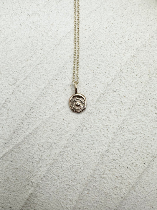 Molten Pendant Gold