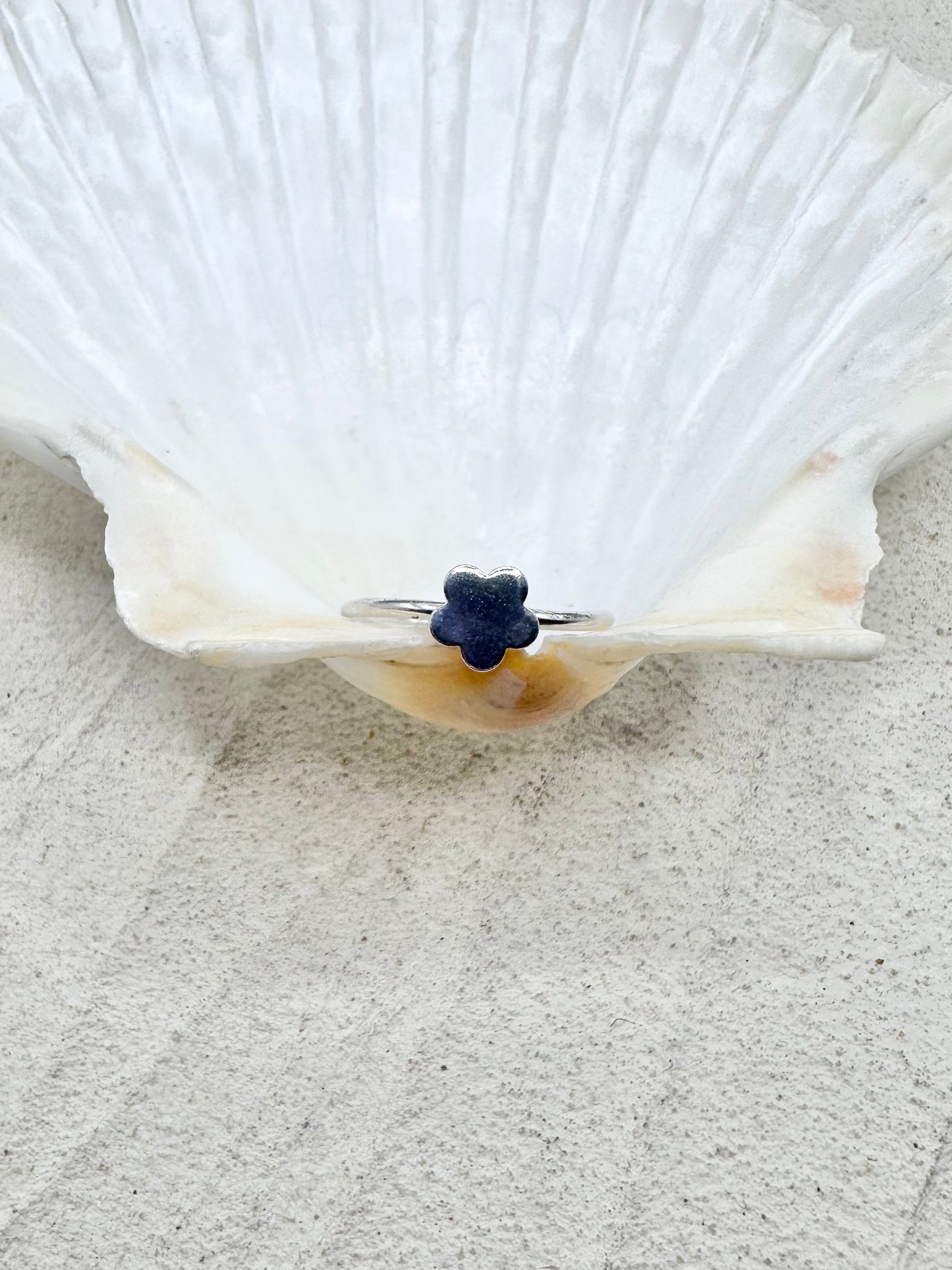 Sterling Silver Flower Ring