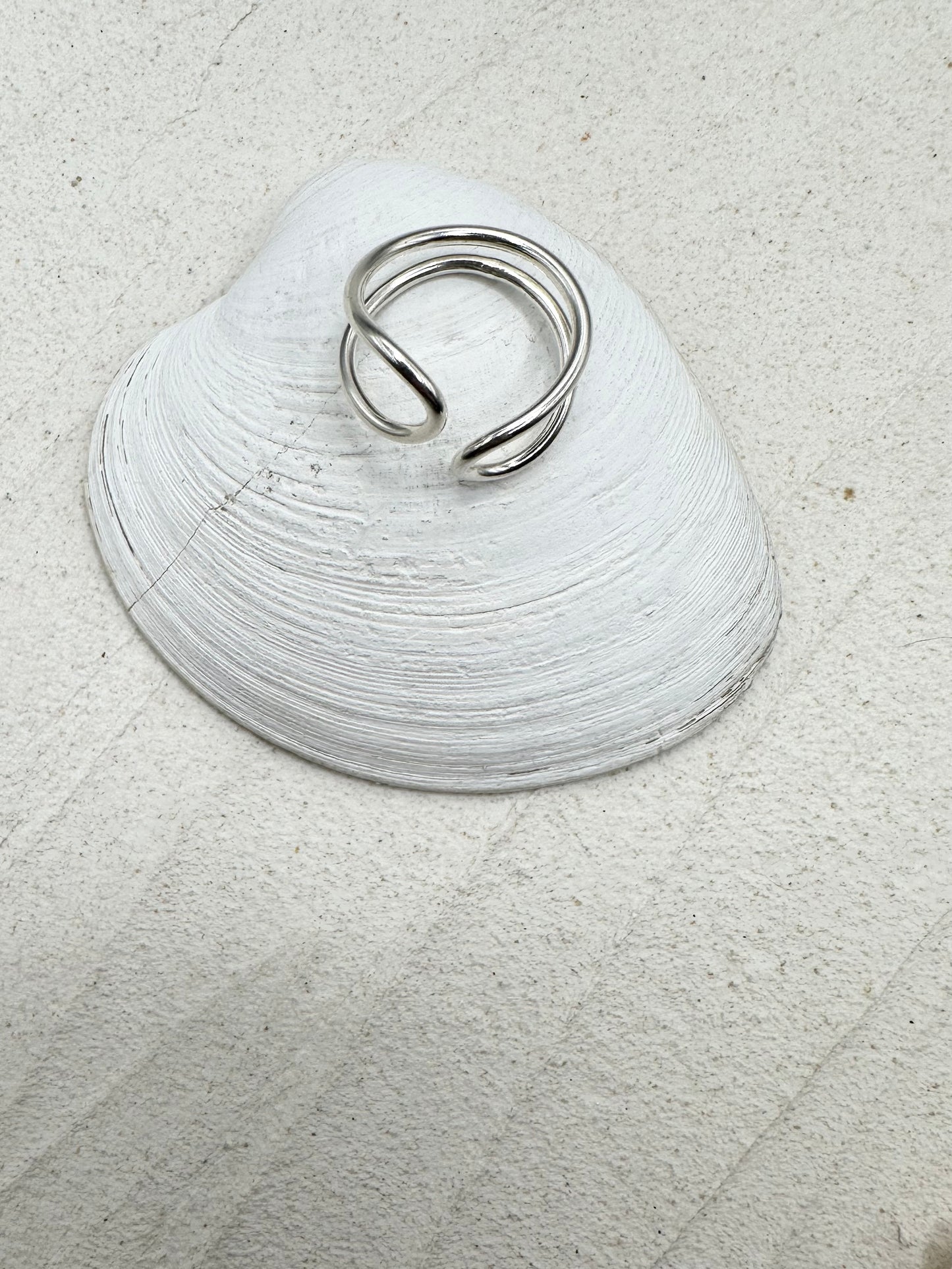 Sterling Silver Riptide Ring