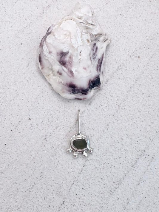 Green Sunseeker Pendant Silver