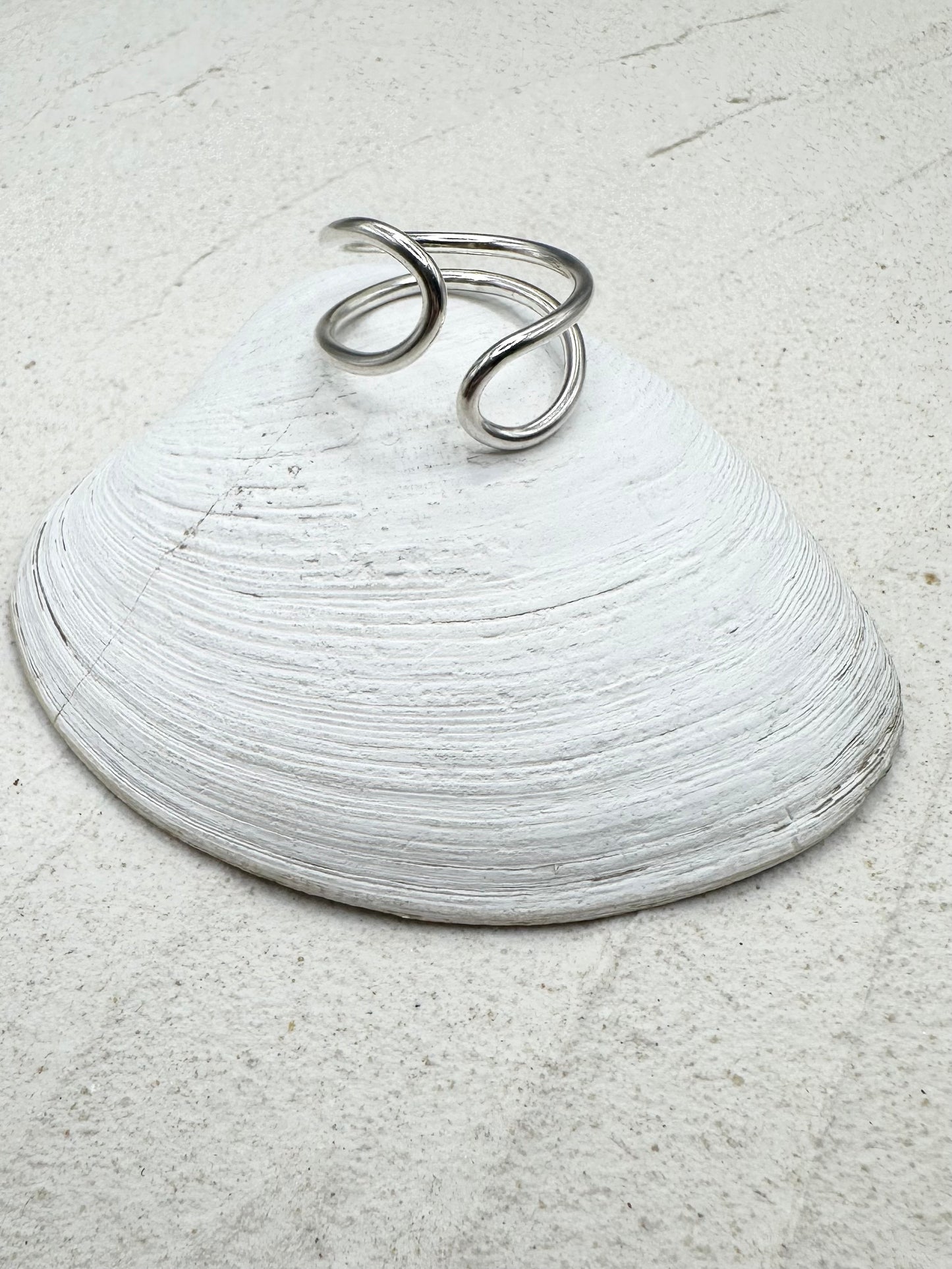 Sterling Silver Riptide Ring