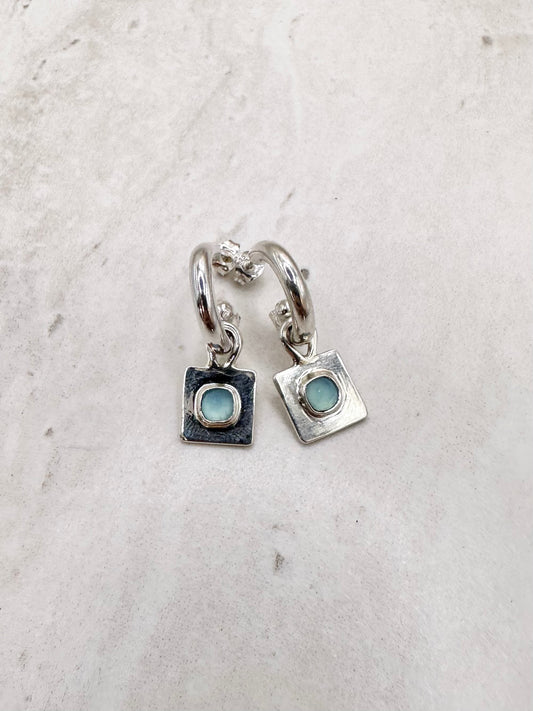 Chalcedony Charms Silver