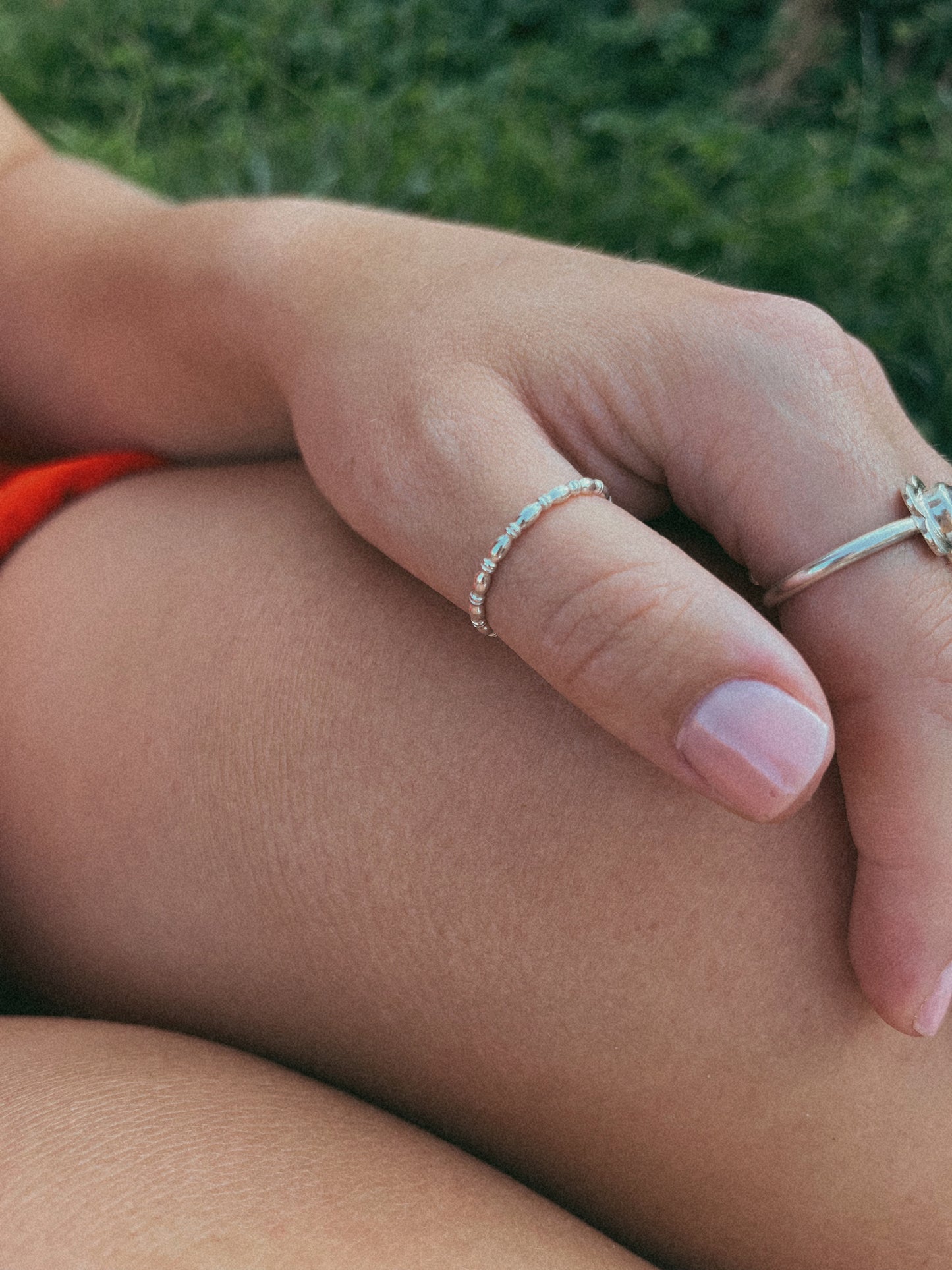 Patterned Stacking Ring