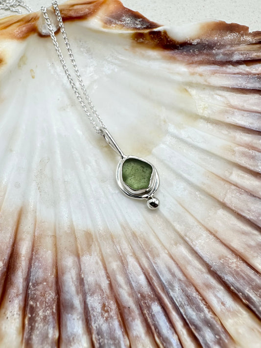 Green Sunseeker Pendant Silver