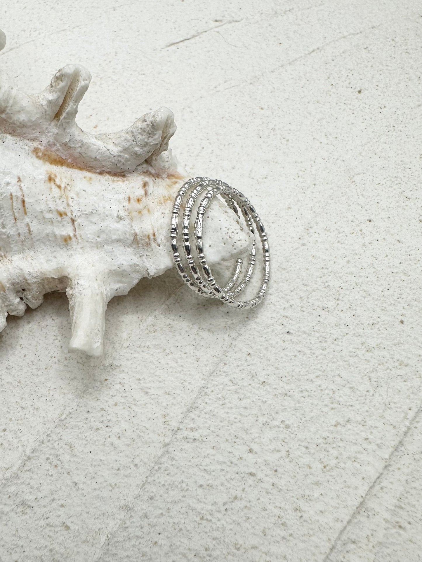 Patterned Stacking Ring