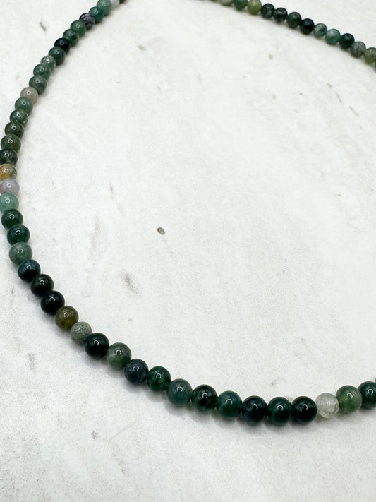 Moss Agate Necklace