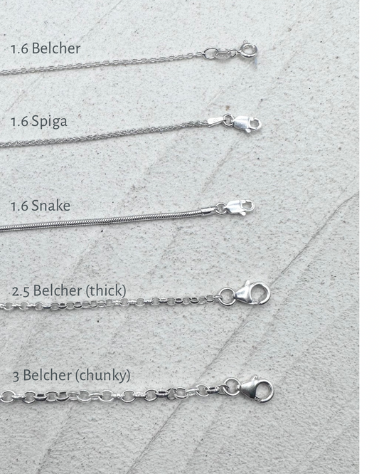 Mini Opal Maris Pendant Silver