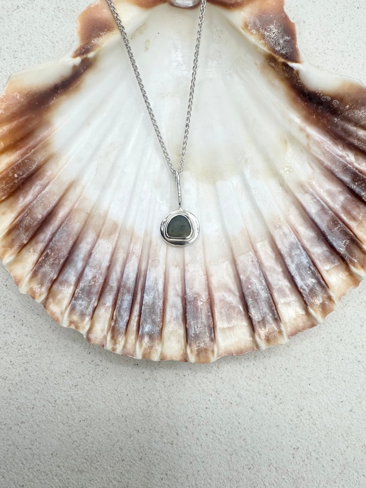 Green Sunseeker Pendant Silver