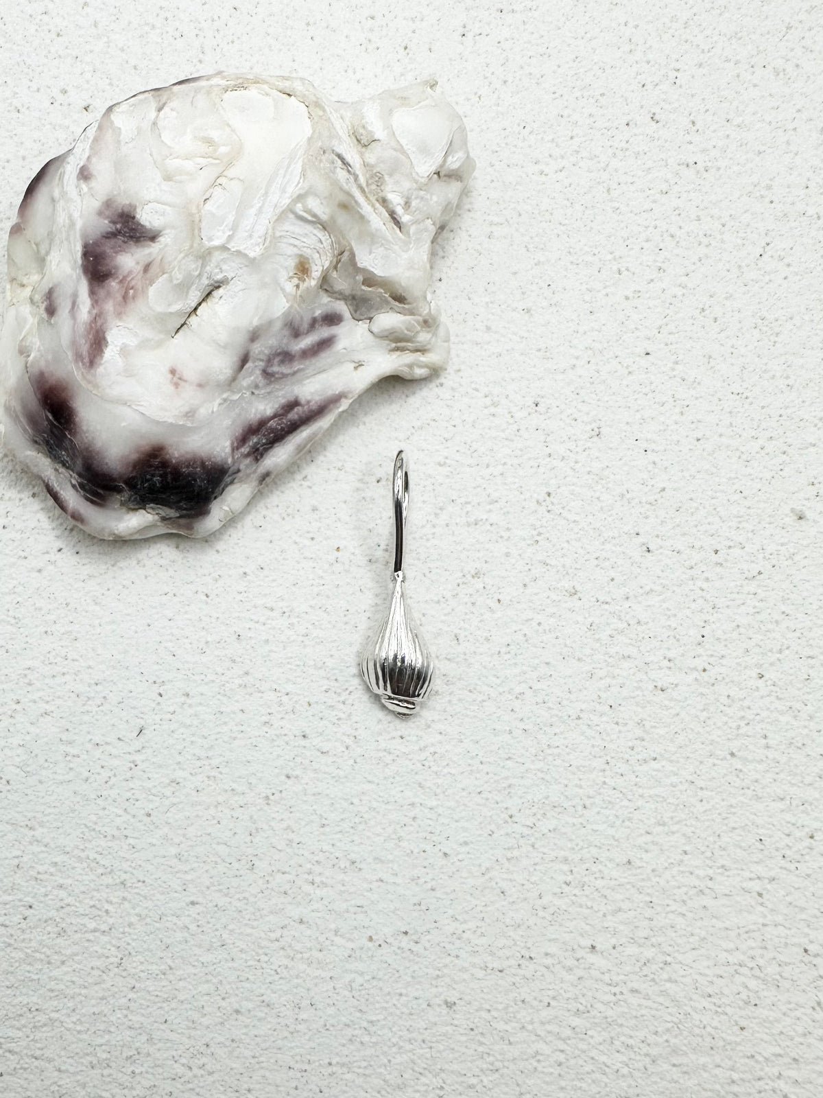 Shell Pendant in Silver