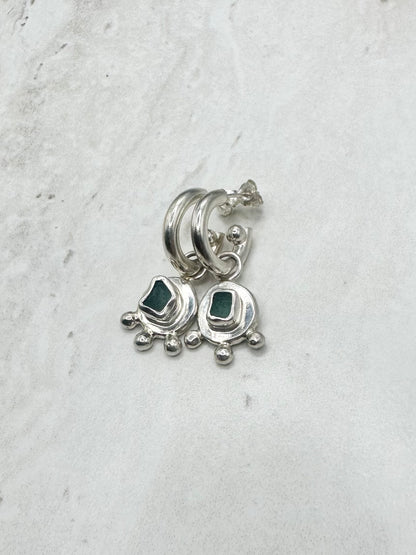 Sunseeker Seaglass Charms Silver