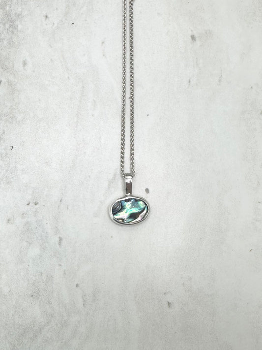 Abalone Pendant Silver
