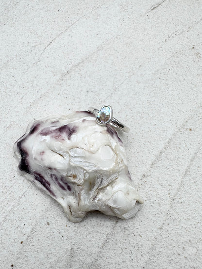 Abalone Ring Silver