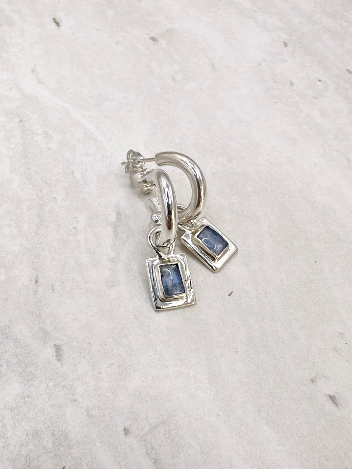 Kyanite Charms Silver