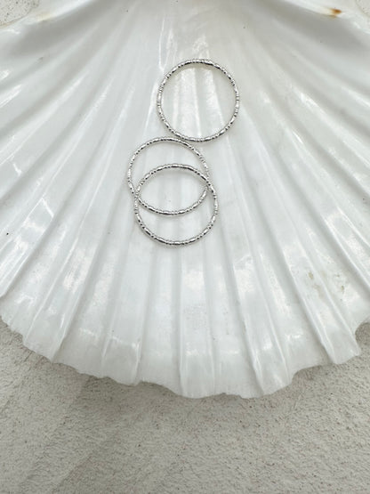 Patterned Stacking Ring