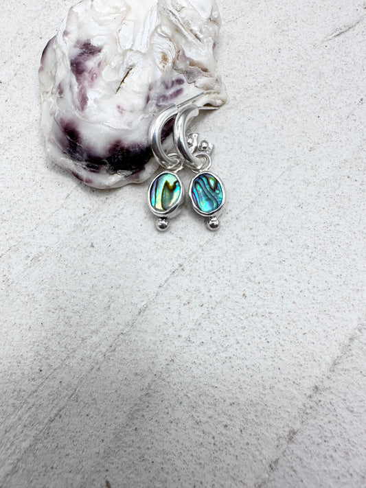 Abalone Charms Silver