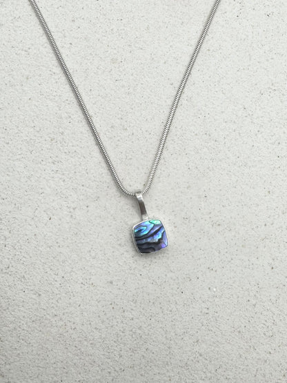 Abalone Pendant Silver