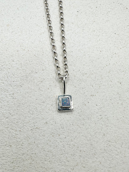 Mini Opal Maris Pendant Silver