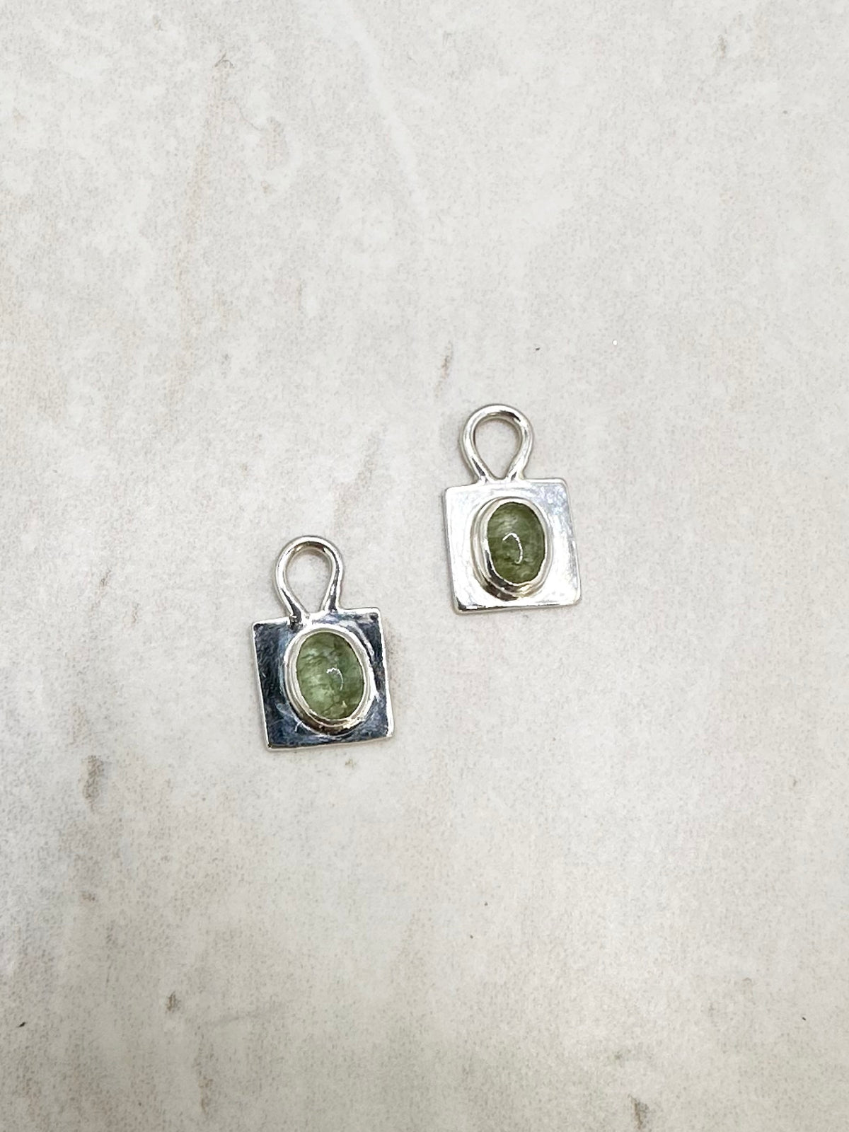Tourmaline Charms Silver