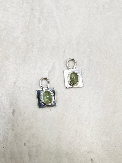 Tourmaline Charms Silver