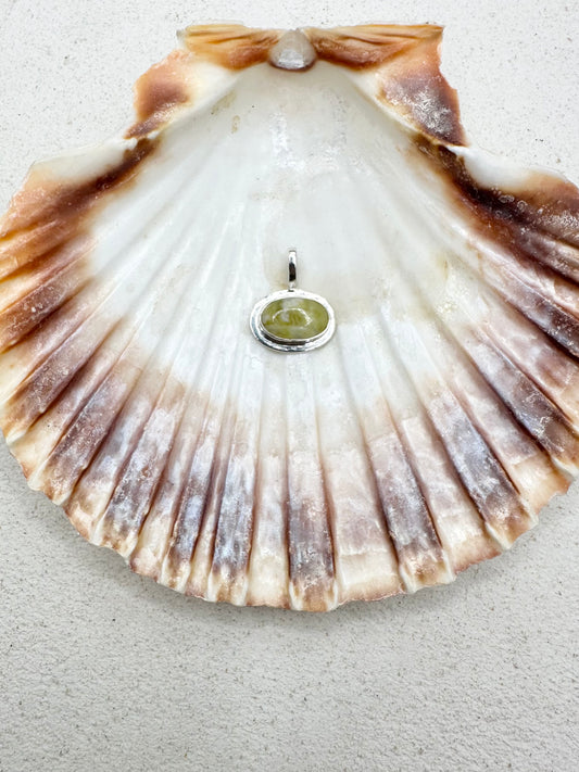 Highland Marble Pendant Silver