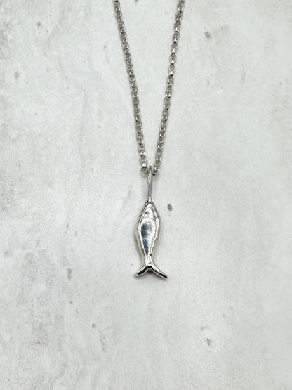Fish Pendant Silver
