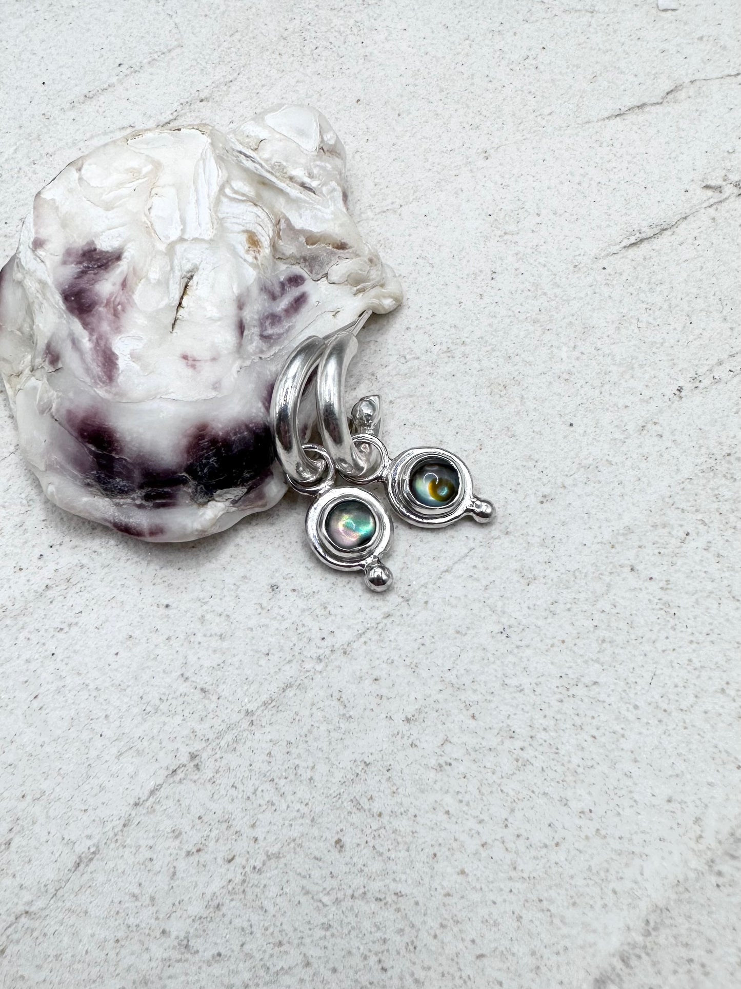 Abalone Sunseeker Charms Silver