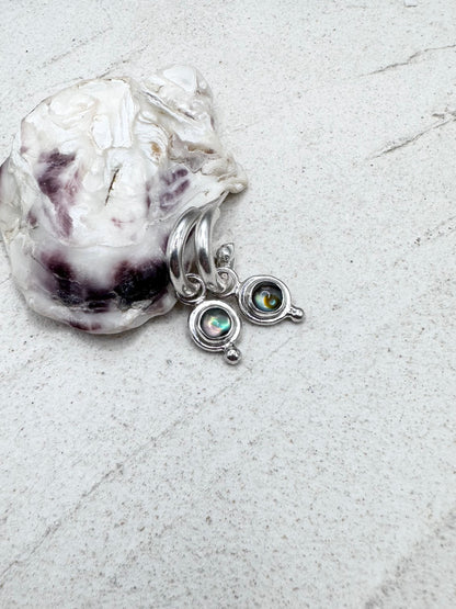 Abalone Sunseeker Charms Silver