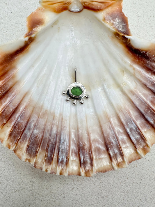 Green Sunseeker Pendant Silver