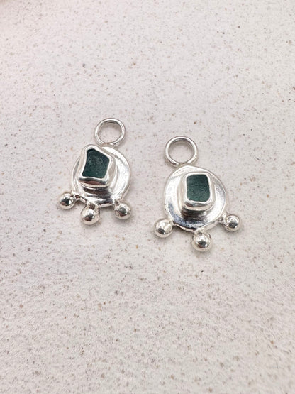 Sunseeker Seaglass Charms Silver