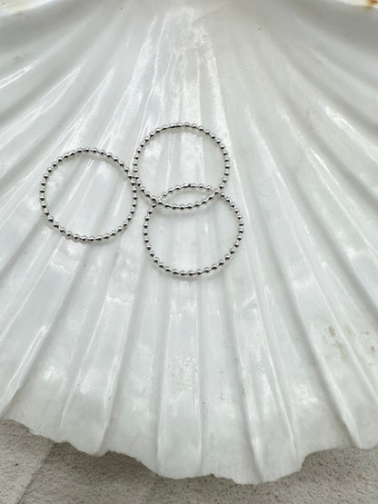 Beaded Stacking Ring