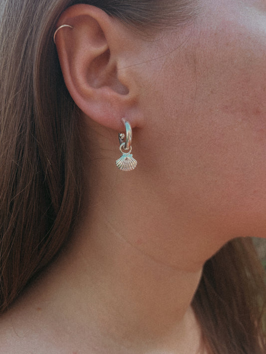 Seashell Charms Silver - SALE