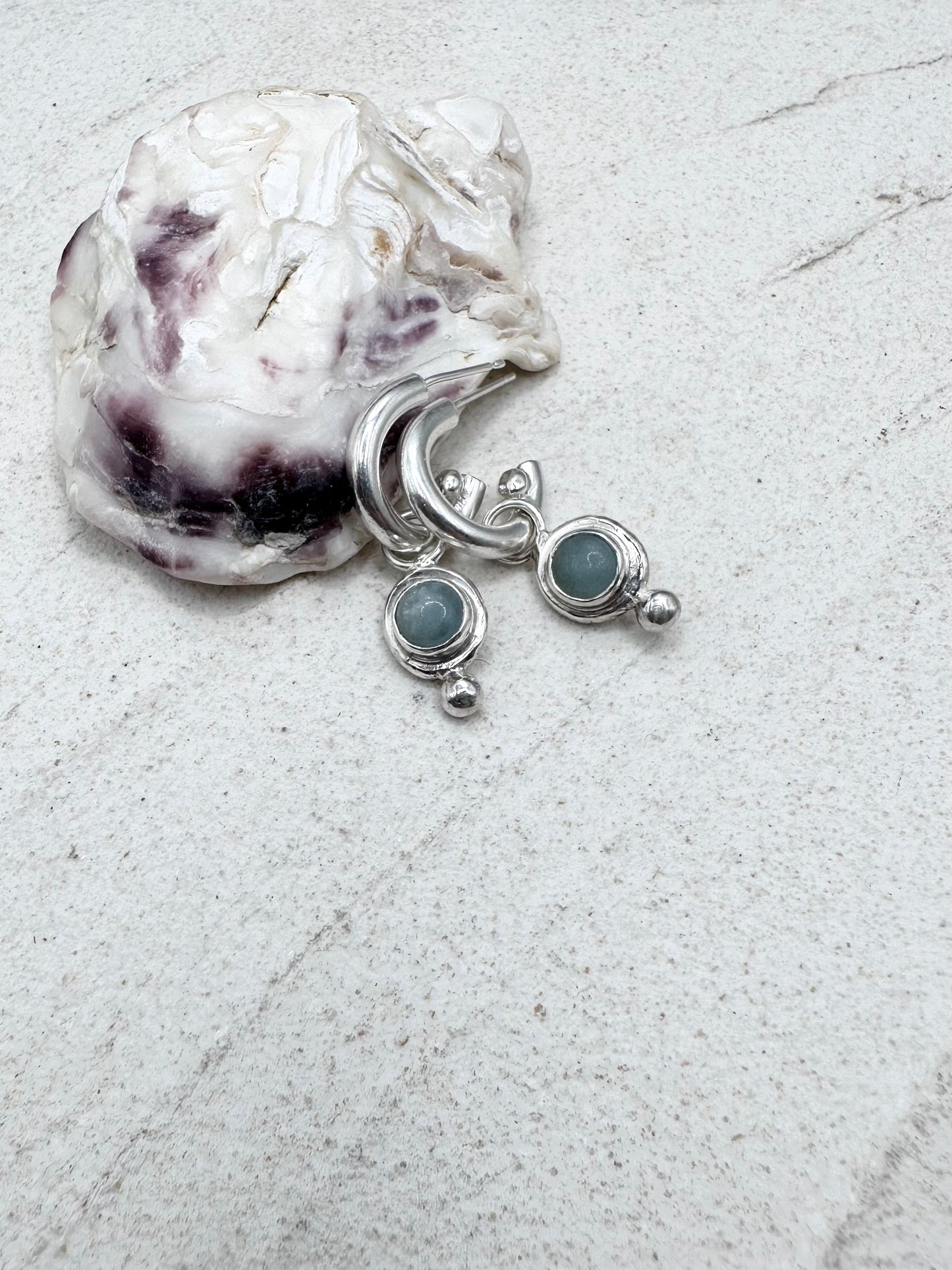 Amazonite Sunseeker Charms Silver