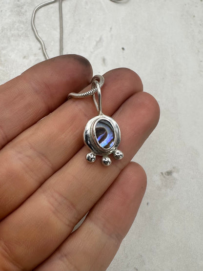 Abalone Sunseeker Pendant Silver