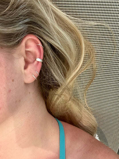 Silver Ear Cuff