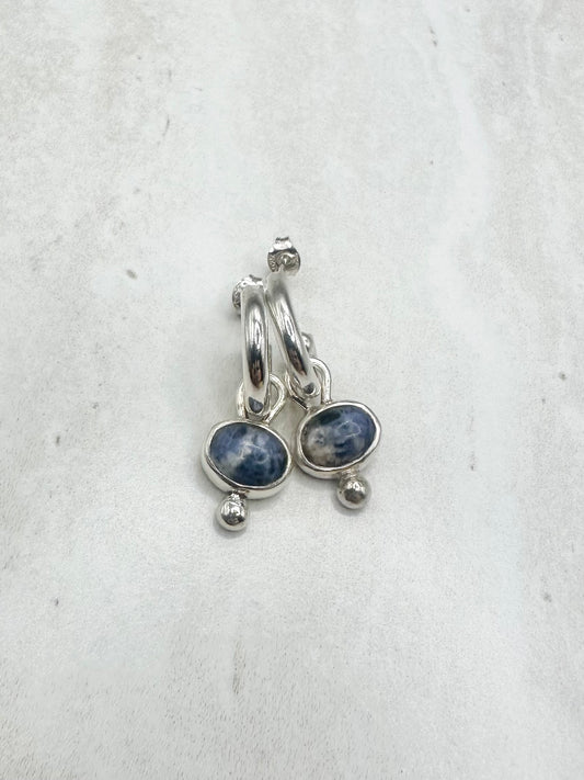 Sodalite Charms Silver