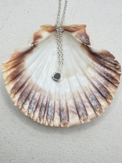 Green Sunseeker Pendant Silver