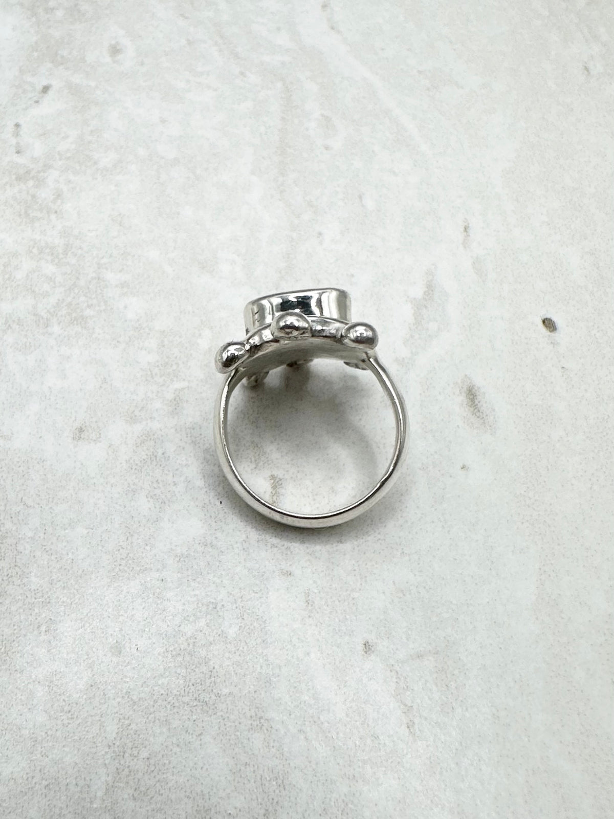 Abalone Sunseeker Ring Silver