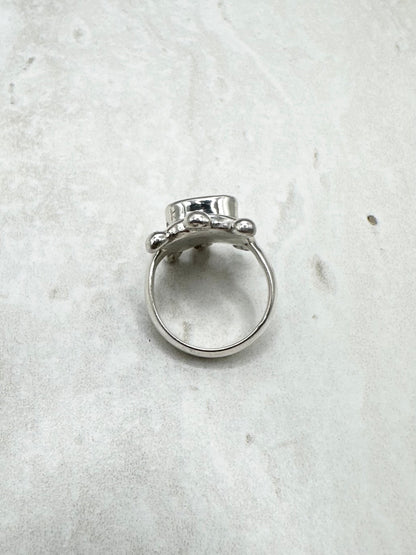 Abalone Sunseeker Ring Silver