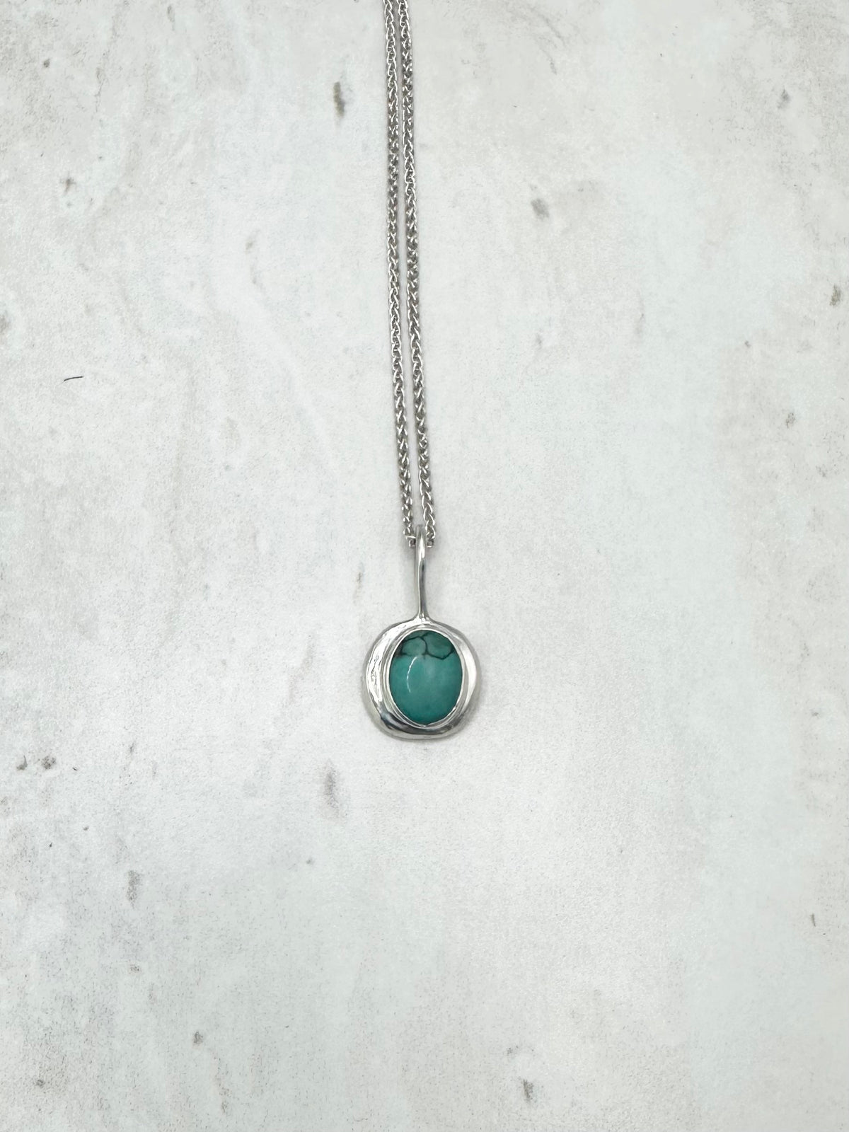 Turquoise Sunseeker Pendant Silver