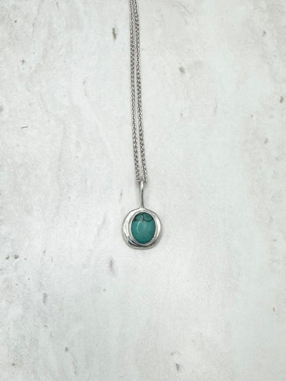 Turquoise Sunseeker Pendant Silver
