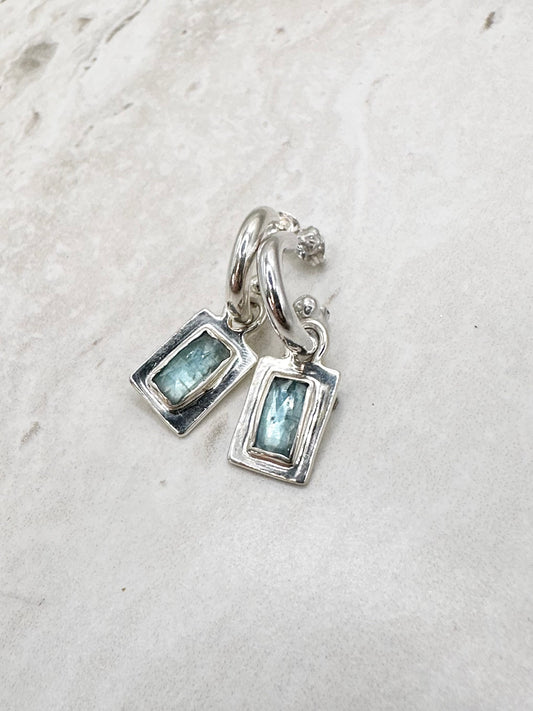 Kyanite Charms Silver