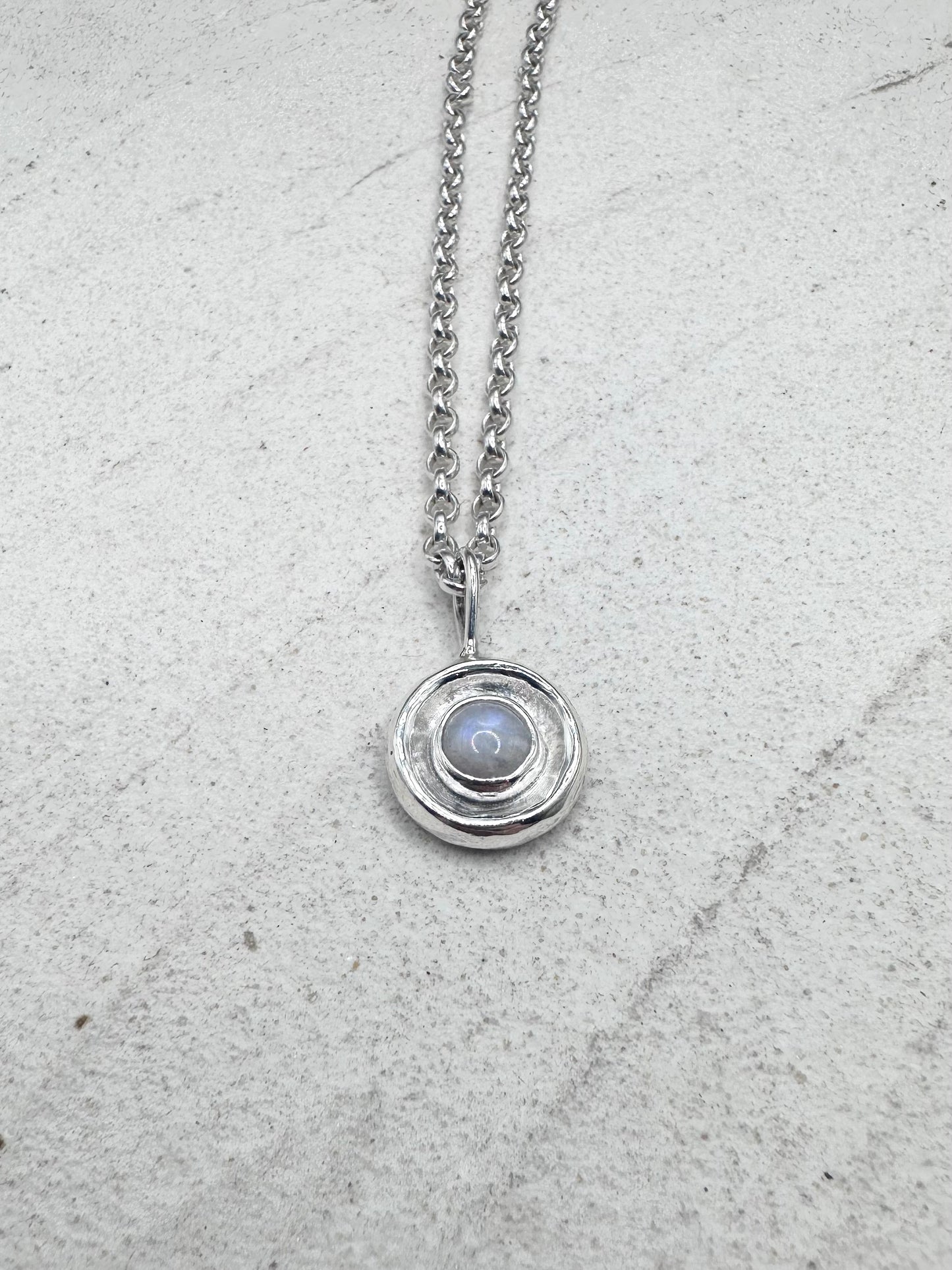 Moondance Pendant Silver & Moonstone