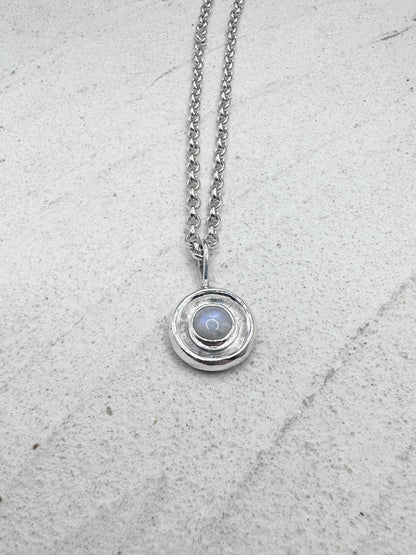 Moondance Pendant Silver & Moonstone