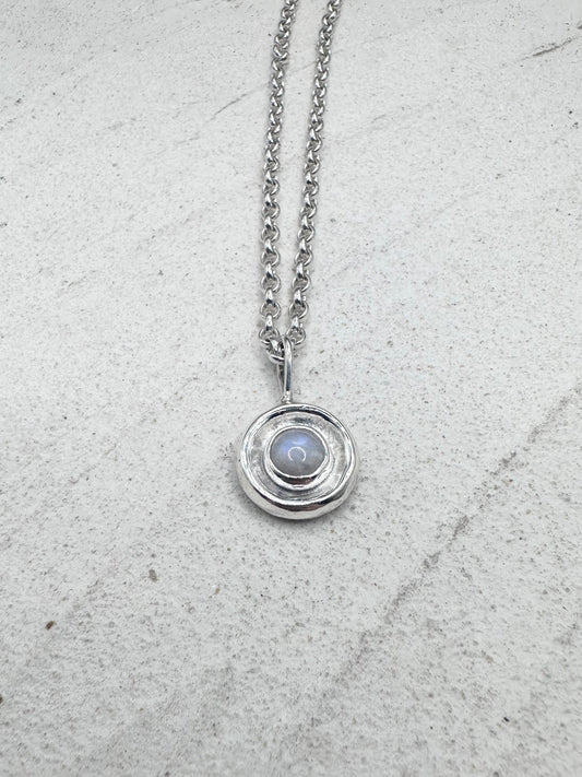 Moondance Pendant Silver & Moonstone